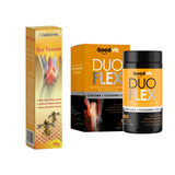 Bee Venom 90g + Duo Flex Cúrcuma Com Colágeno Tipo II 60 Cápsulas