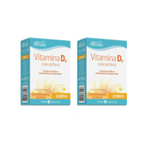 Kit 2 Vitamina D3 Althaia 2.000ui 30 Cápsulas