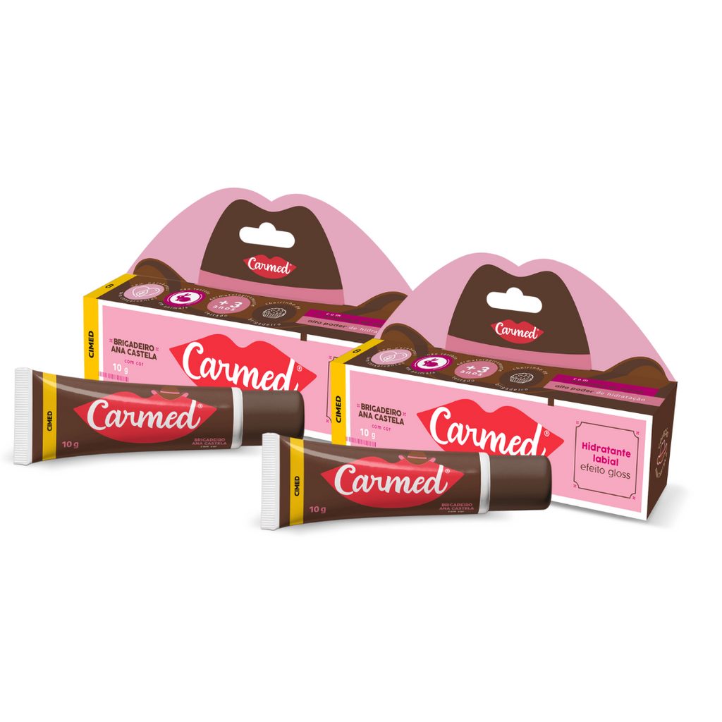 Carmed Hidratante Labial Cimed Brigadeiro 10g
