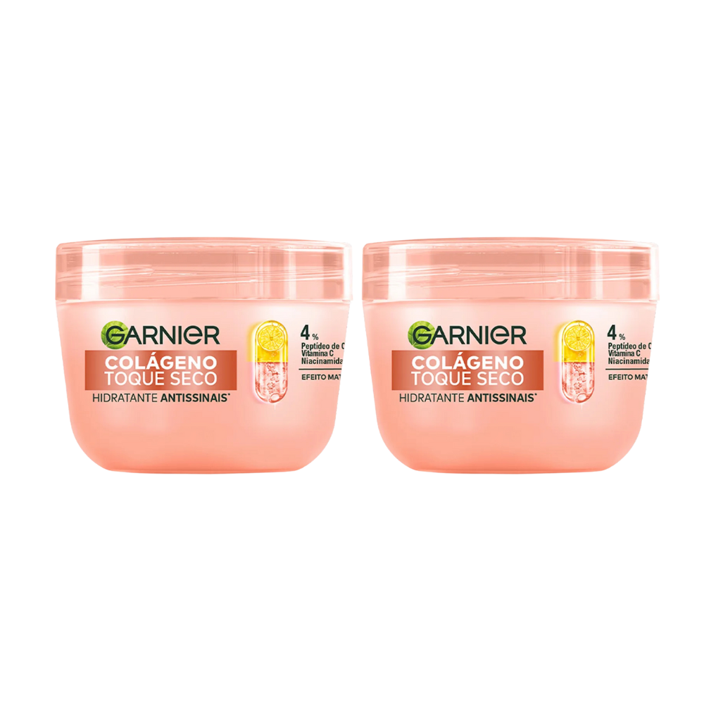 Hidratante Facial Antissinais Garnier Colágeno Toque Seco 85g