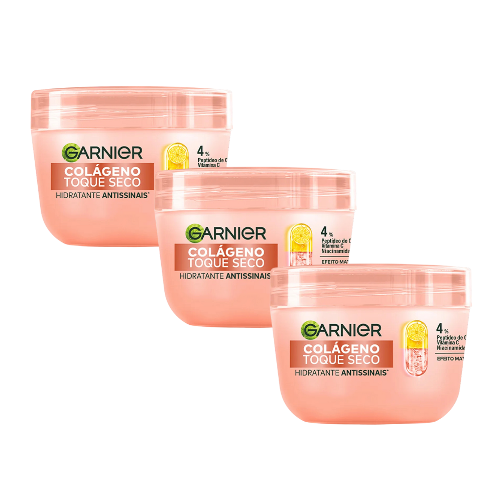 Hidratante Facial Antissinais Garnier Colágeno Toque Seco 85g