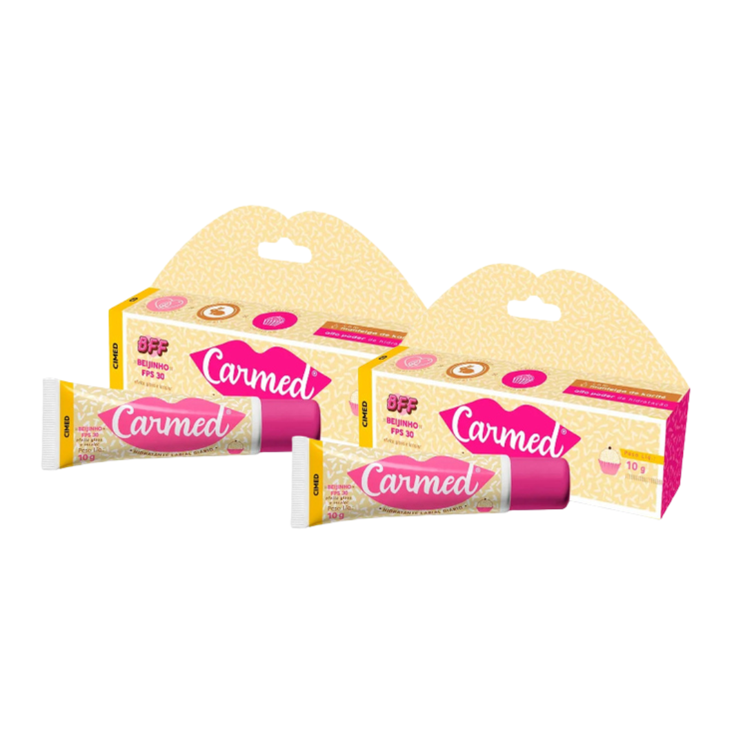 Carmed Hidratante Labial FPS30 Cimed Beijinho 10g