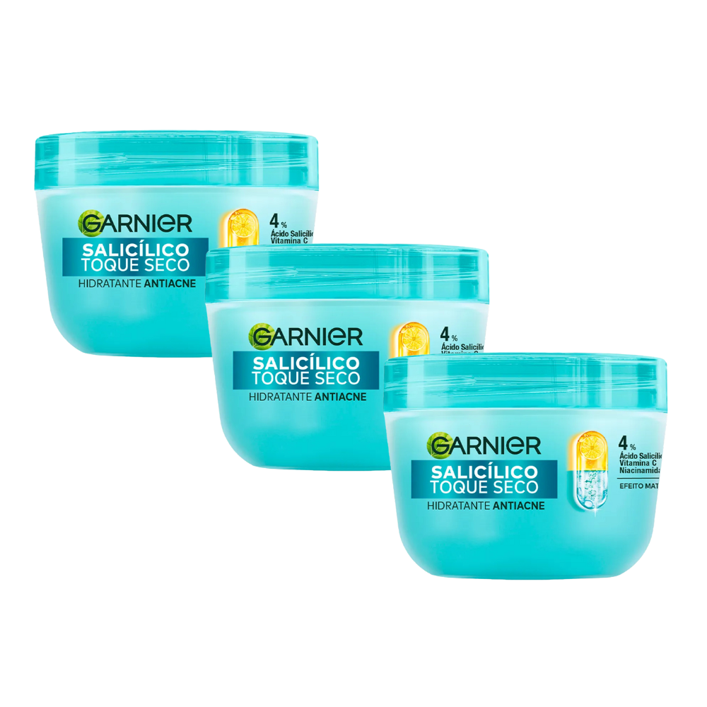 Hidratante Facial Antiacne Garnier Salicílico Toque Seco 85g
