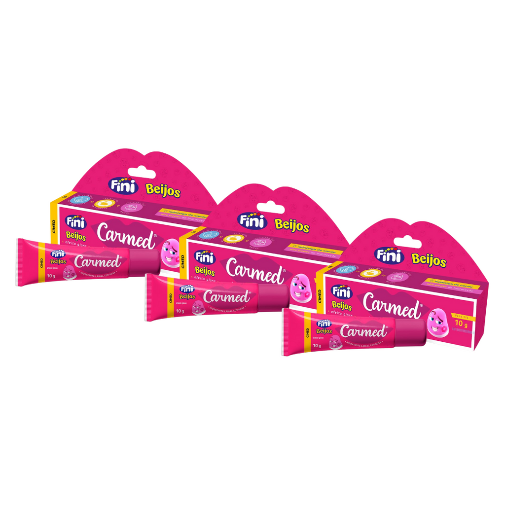 Carmed Hidratante Labial Cimed Beijos Com Cor 10g