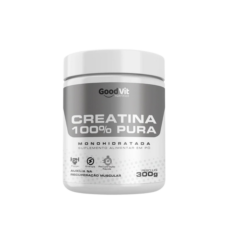 Creatina 100% Pura Pote 300g