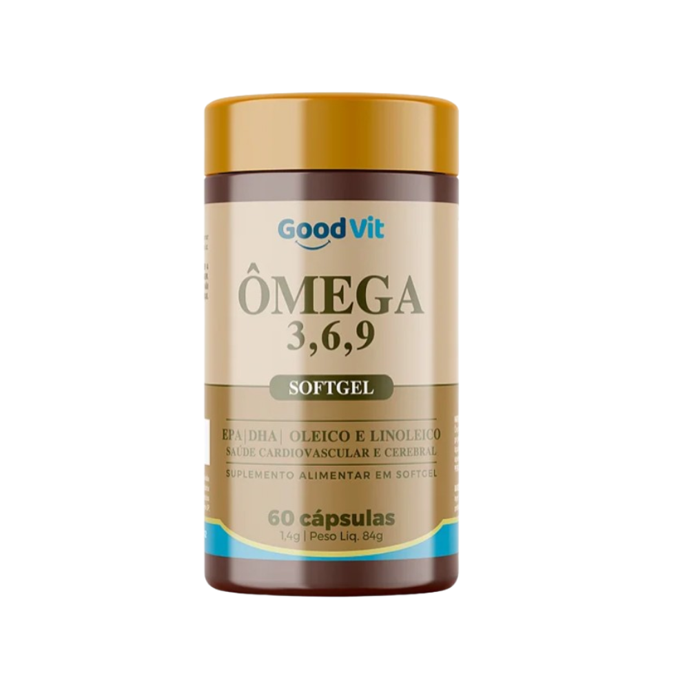 Ômega 3 6 9 Com 60 Cápsulas