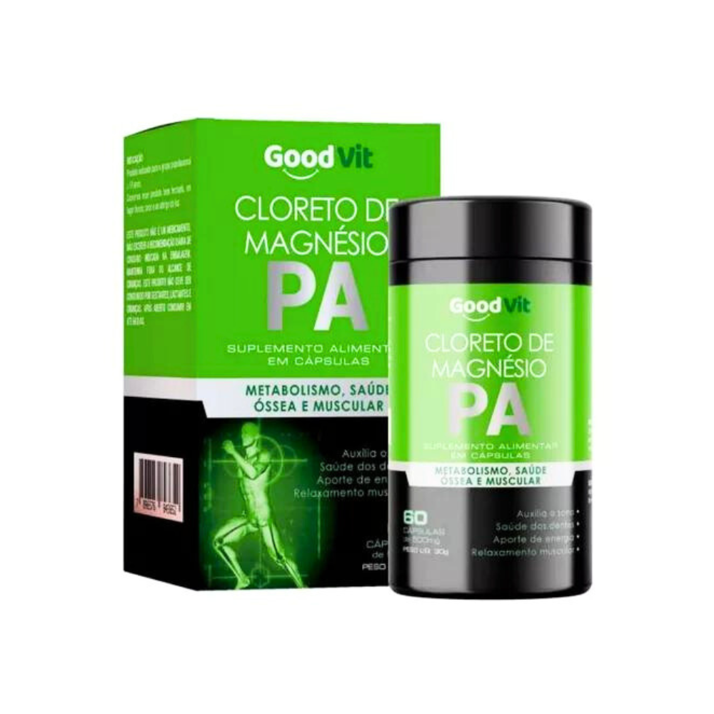 Cloreto De Magnésio P. A. 60 Cápsulas - farmafine.com.br