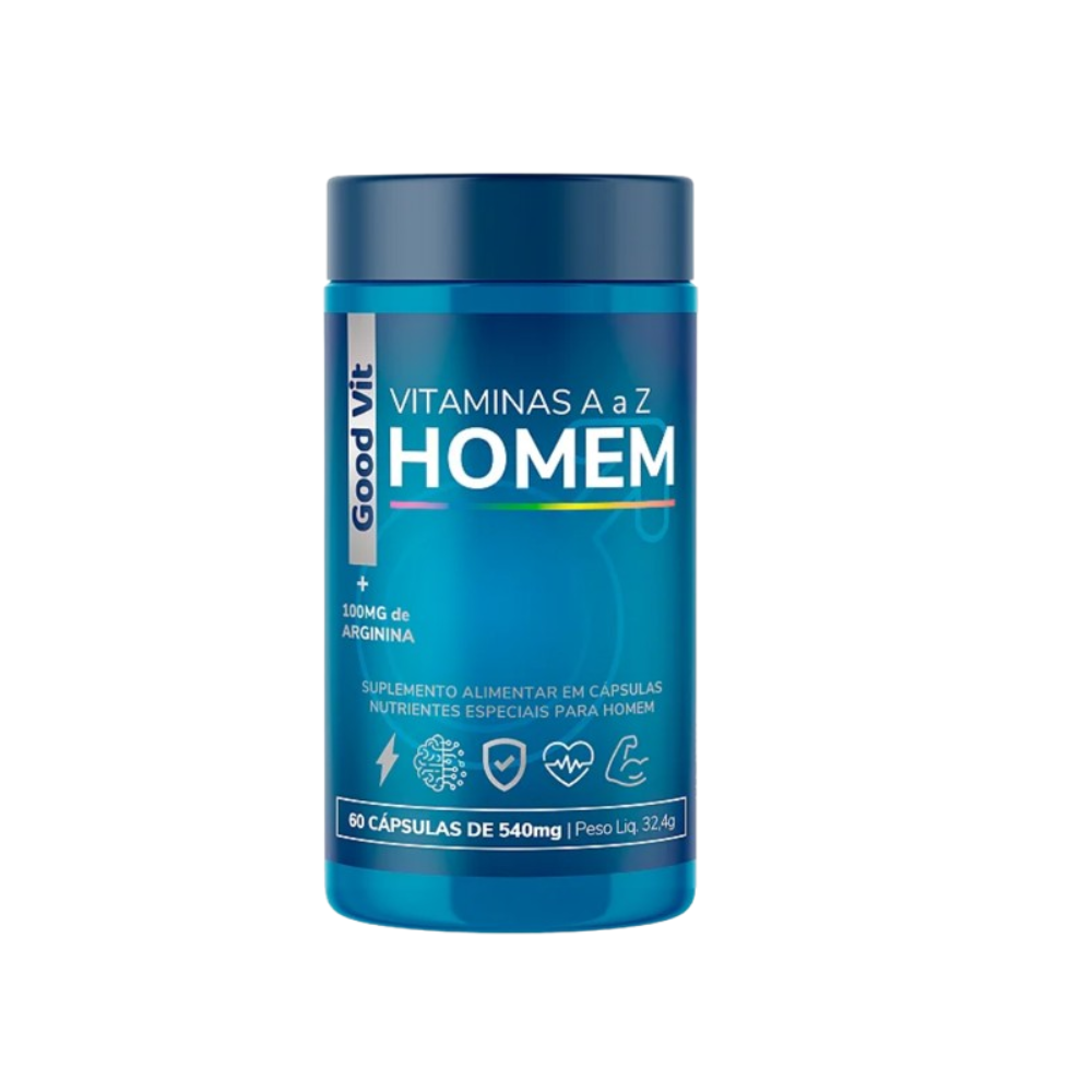 Polivitamínico Homem Az 60 Cápsulas