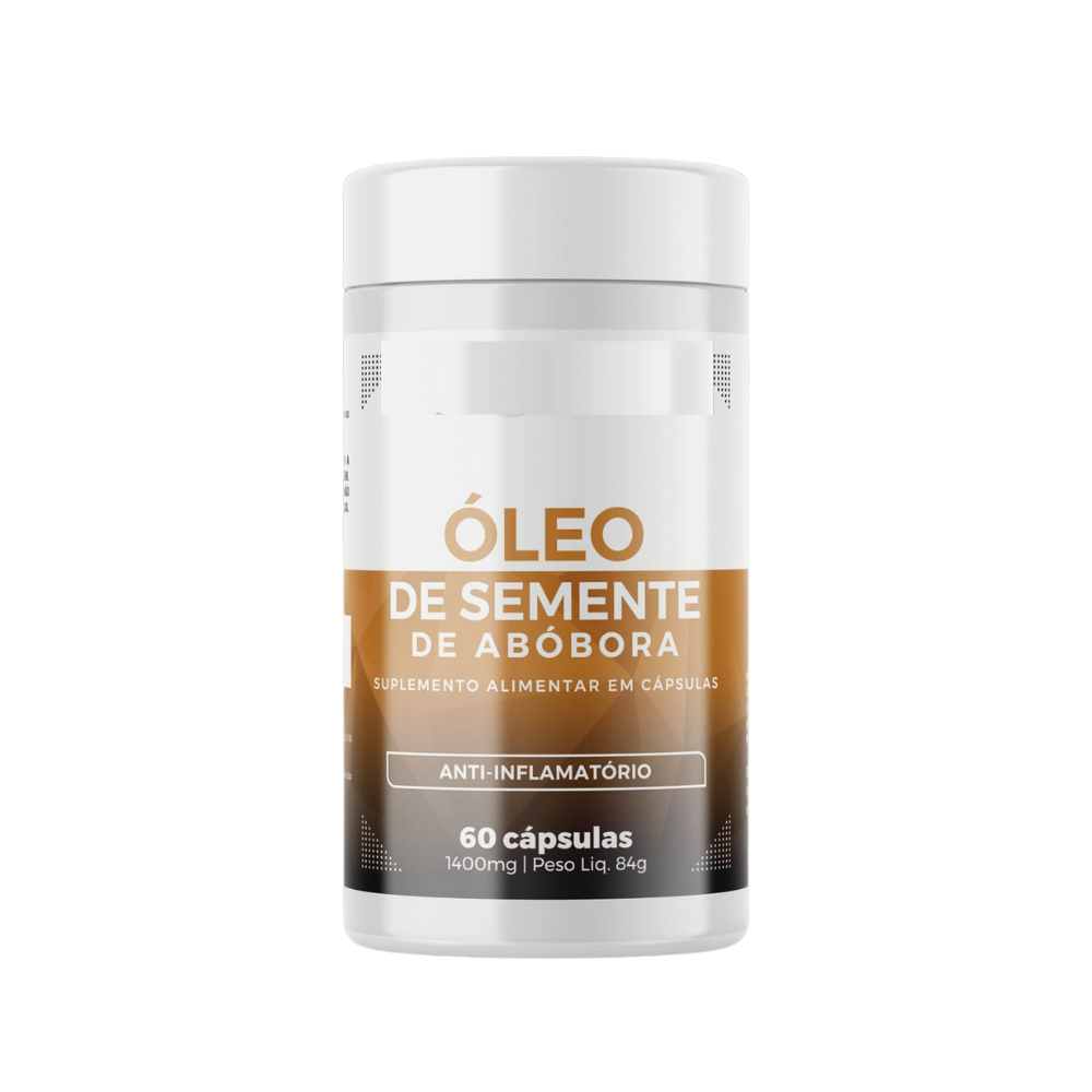 Óleo de Semente de Abóbora 60 Cápsulas - farmafine.com.br