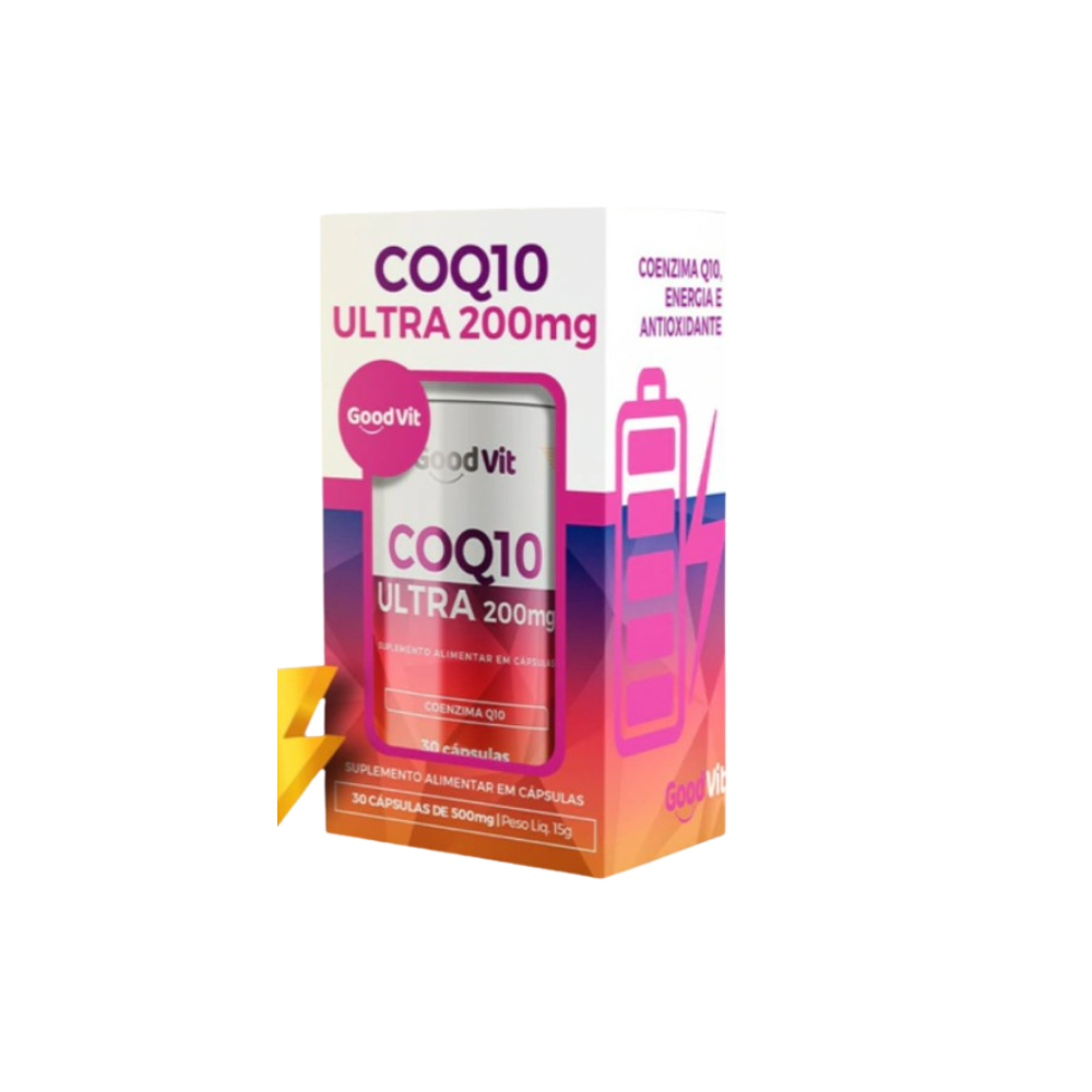 Coenzima Q10 Ultra 200mg 30 Cápsulas