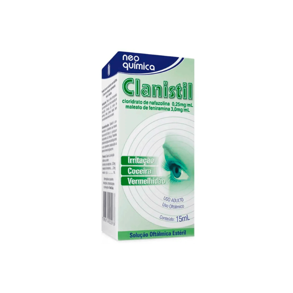 Clanistil Colirio 15ml Neo Quimica
