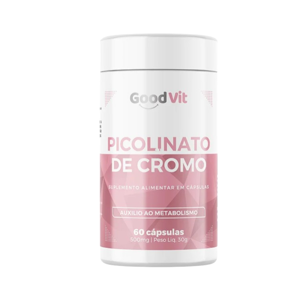 Picolinato de Cromo 60 Cápsulas