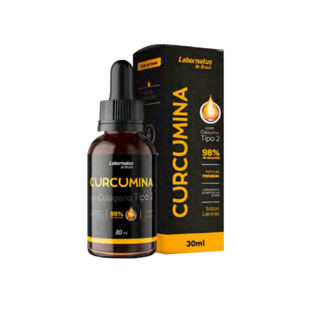 Curcumina Com Colágeno Tipo 2 (UCII) - Gotas - farmafine.com.br
