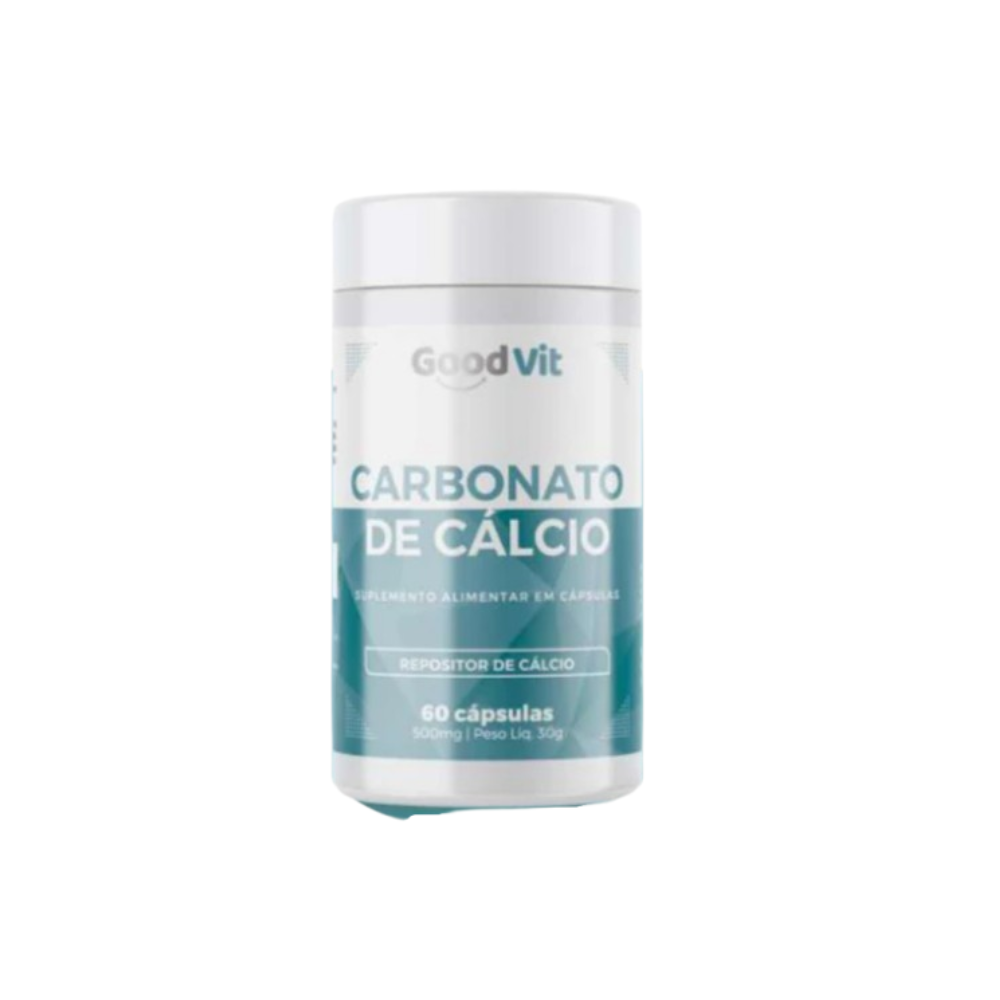 Carbonato de Cálcio 60 Cápsulas
