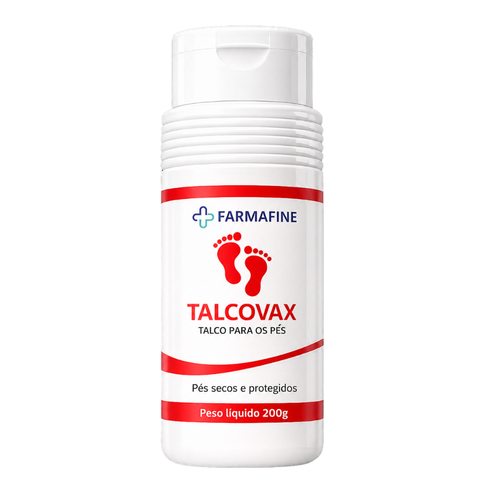 Talcovax 200g | Talco Para os Pés com Melaleuca | Farmafine