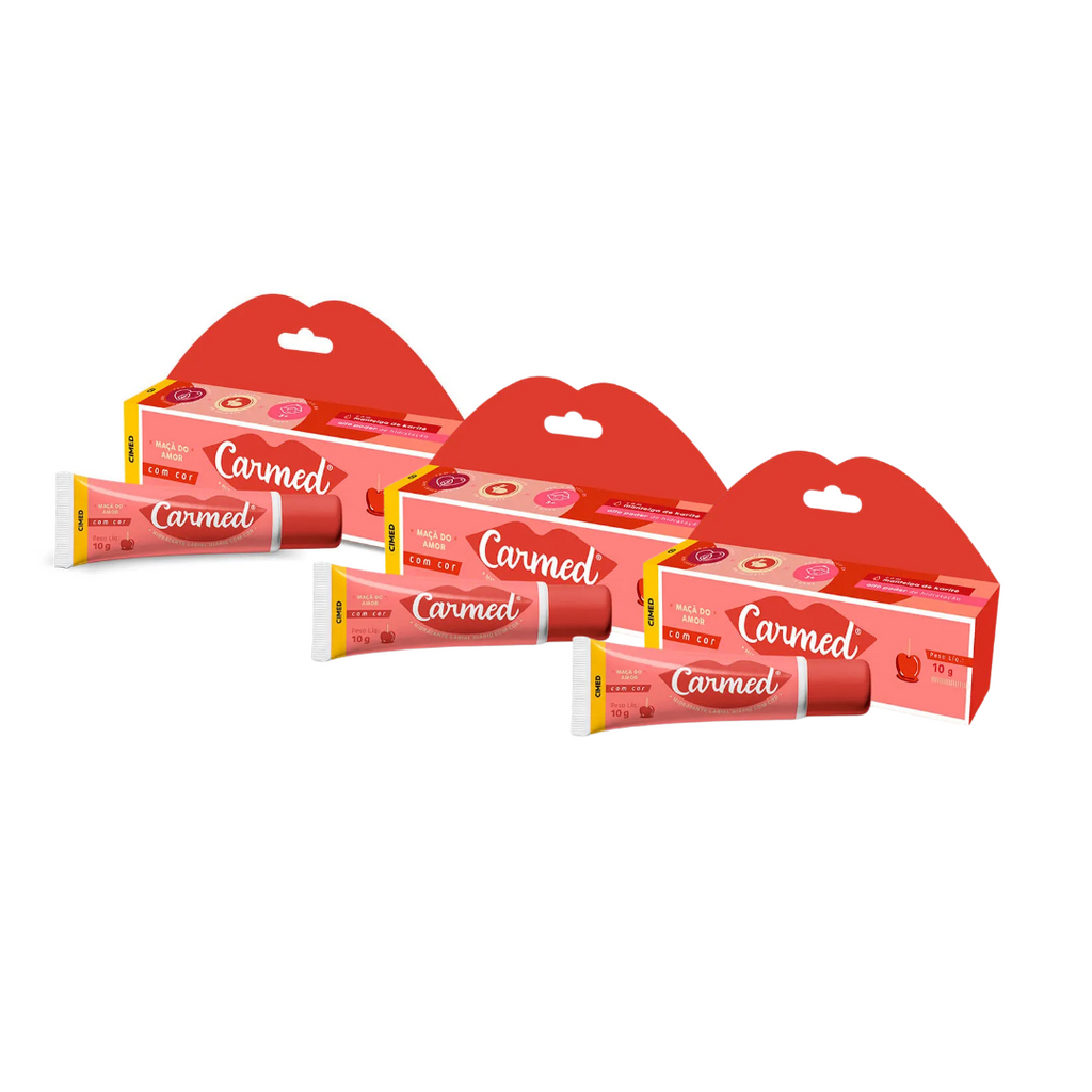 Carmed Hidratante Labial Cimed Maça do Amor 10g