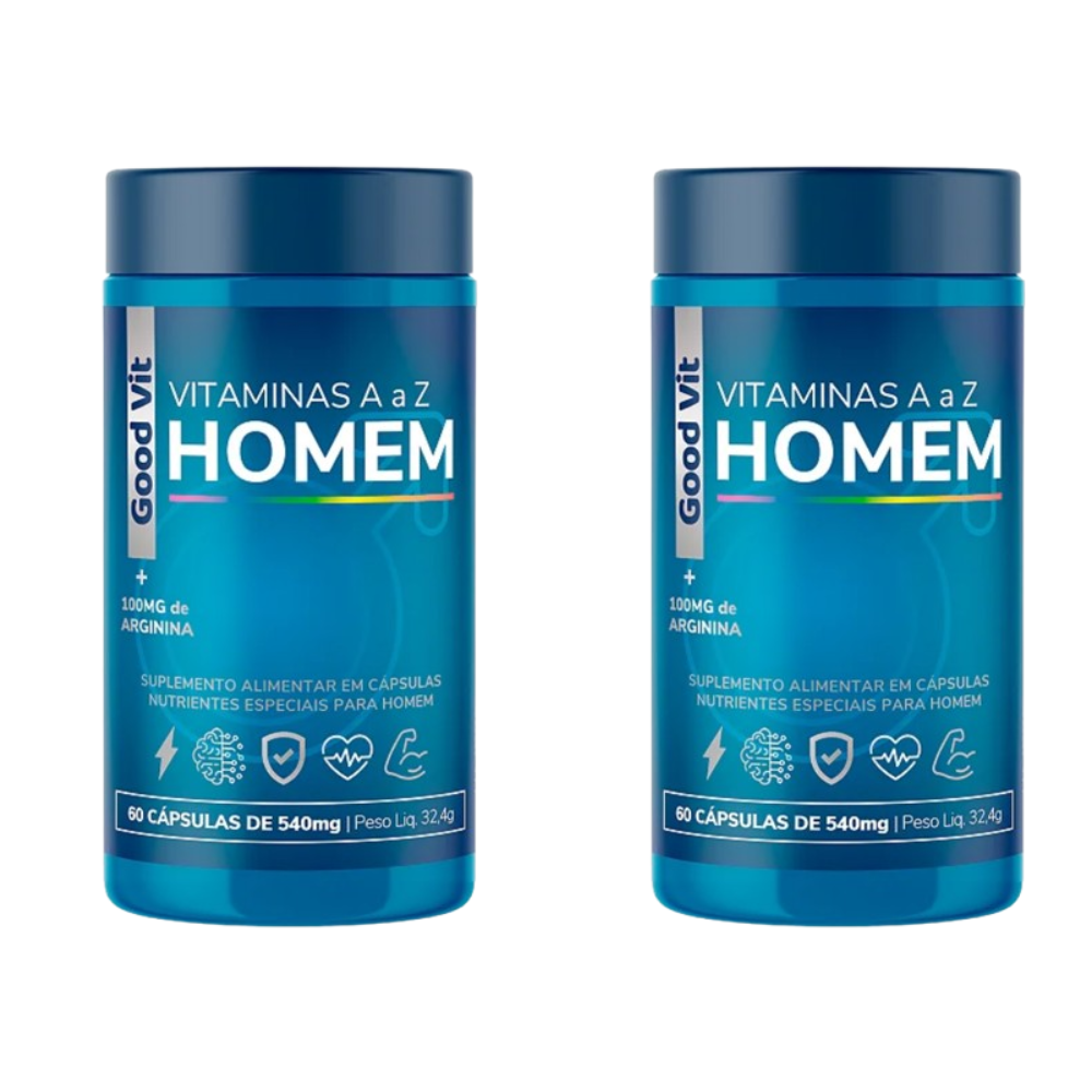 Polivitamínico Homem Az 60 Cápsulas