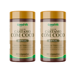 Óleo de Cártamo e Coco 60 Cápsulas