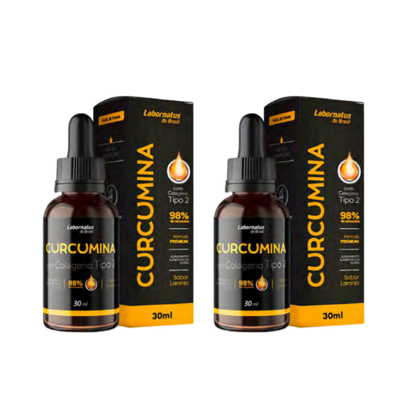 Curcumina Com Colágeno Tipo 2 (UCII) - Gotas - farmafine.com.br
