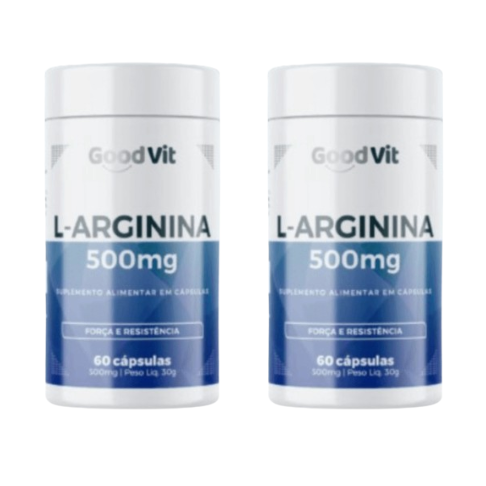 L-Arginina 500mg 60 Cápsulas