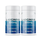 Arginina 100% Concentrada (Vasodilatador) 60 Cápsulas