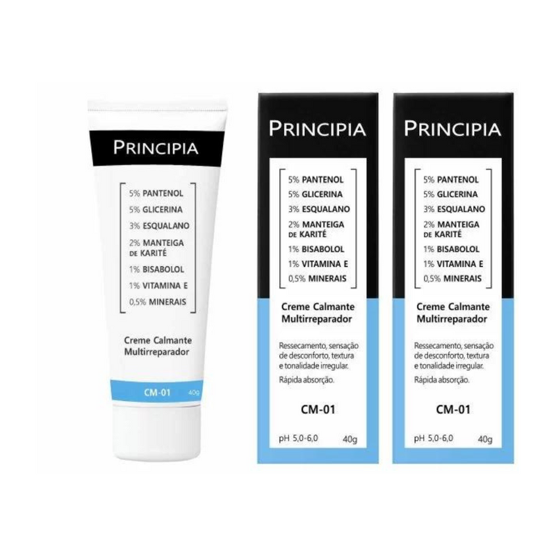 Creme Principia Calmante Cm-01 Multirreparador 40g