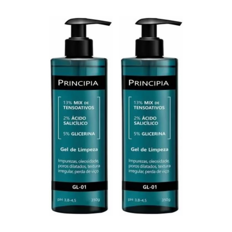 Gel De Limpeza Facial Principia Gl-01 Com 350g