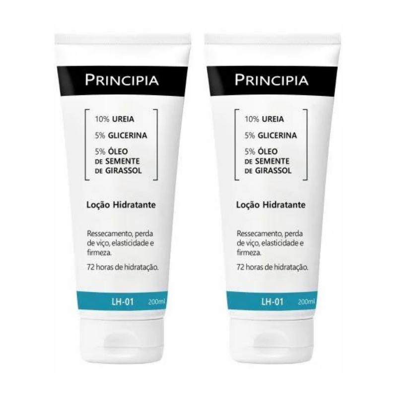 Loção Hidratante Principia Skincare LH-01 Ureia + Glicerina 200ml