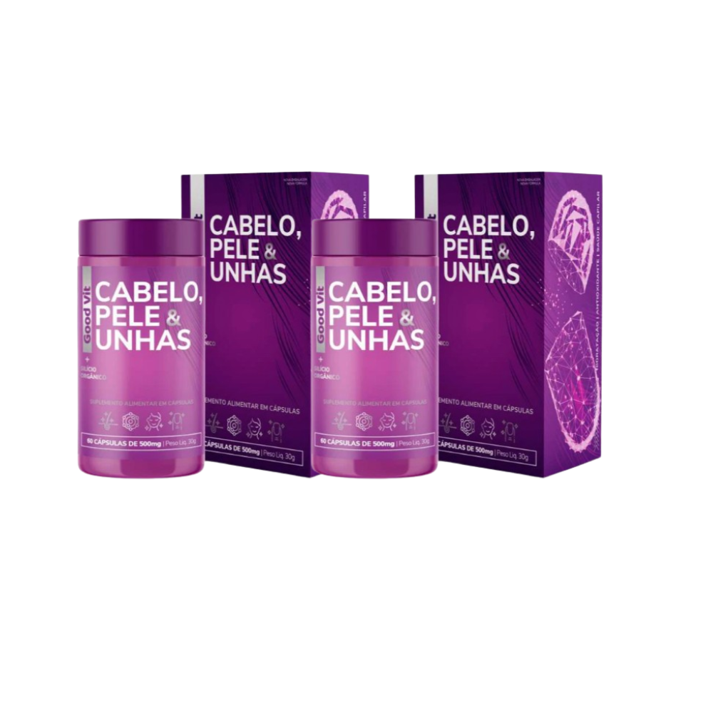 Cabelo Pele e Unhas 60 Cápsulas