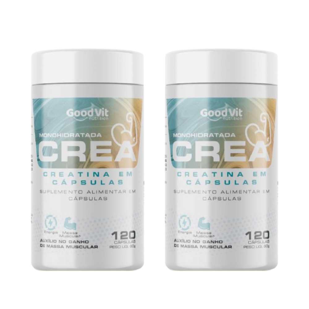 Creatina Monohidratada 120 Cápsulas