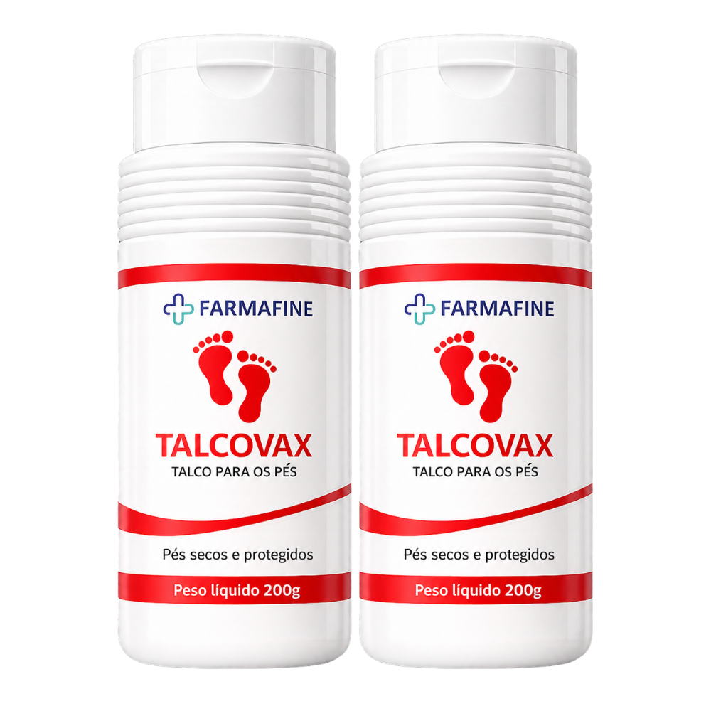 Talcovax 200g | Talco Para os Pés com Melaleuca | Farmafine