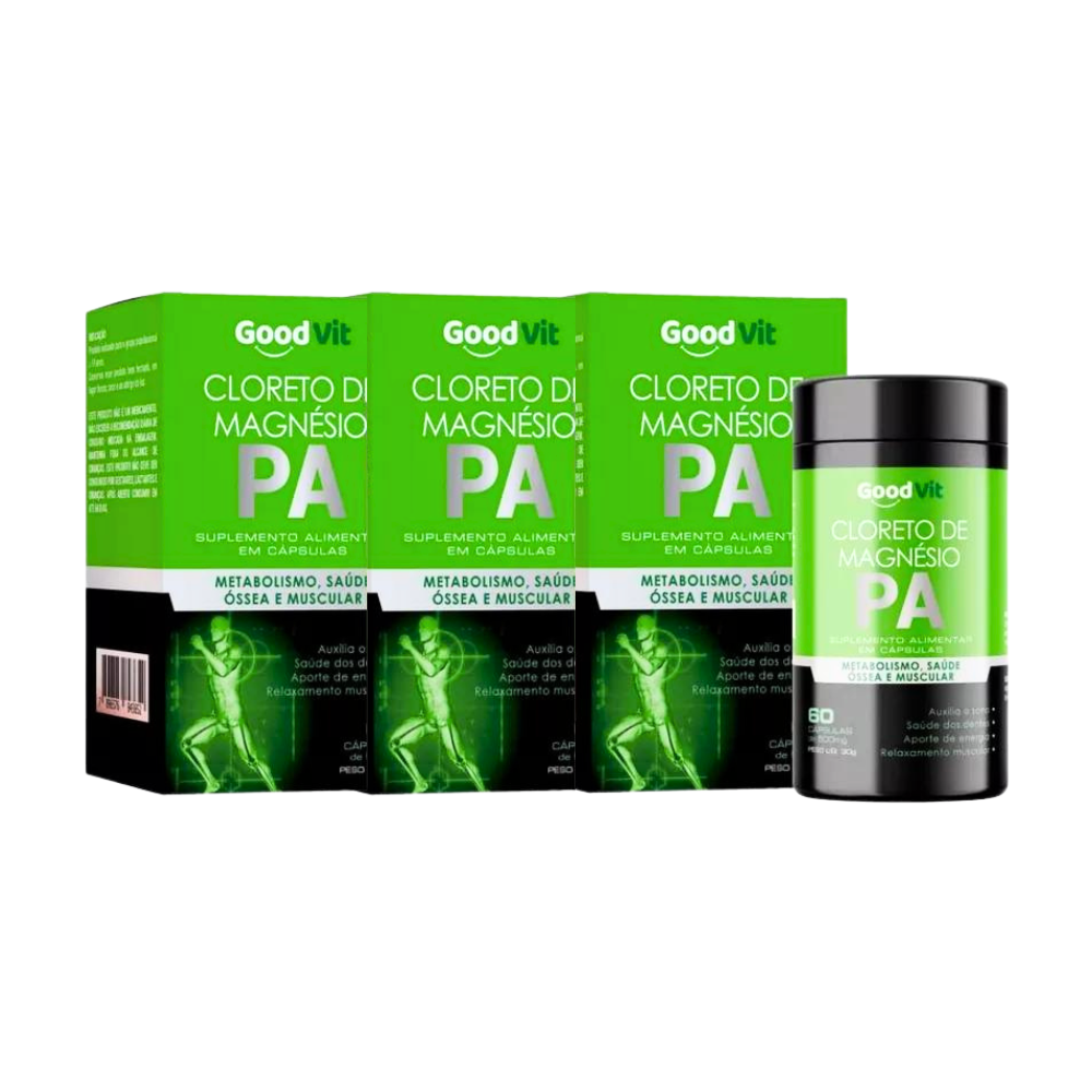 Cloreto De Magnésio P. A. 60 Cápsulas - farmafine.com.br