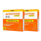 Aceviton Vitamina C 1g Cimed 30 Comprimidos Efervescentes