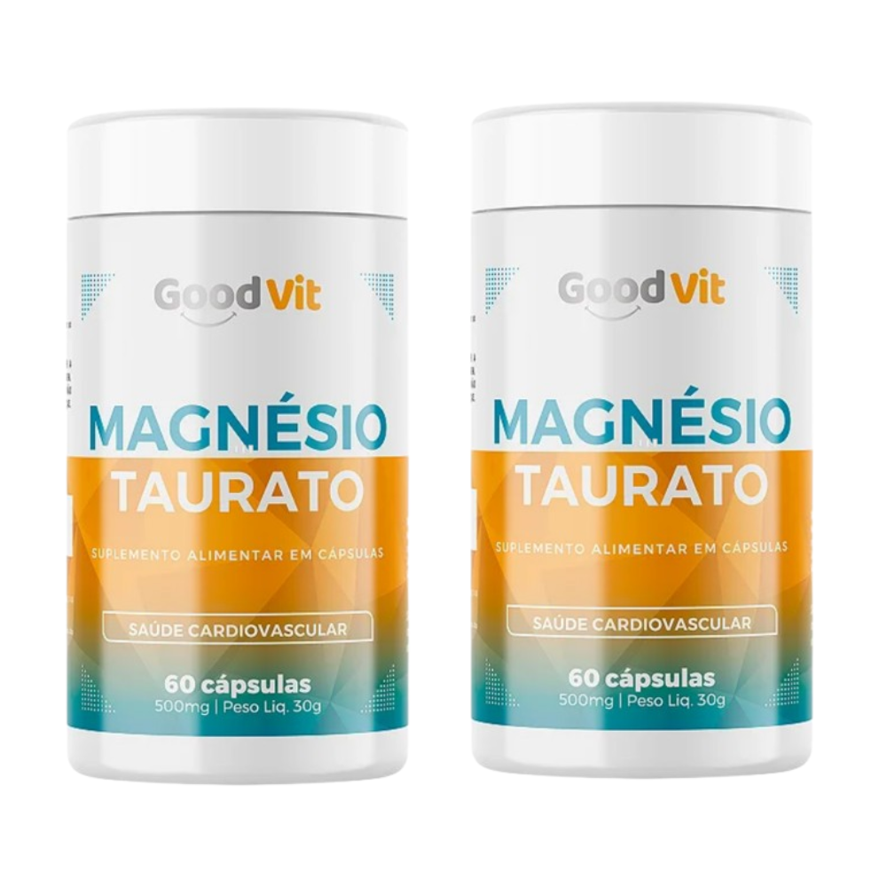 Magnésio Taurato 60 Cápsulas
