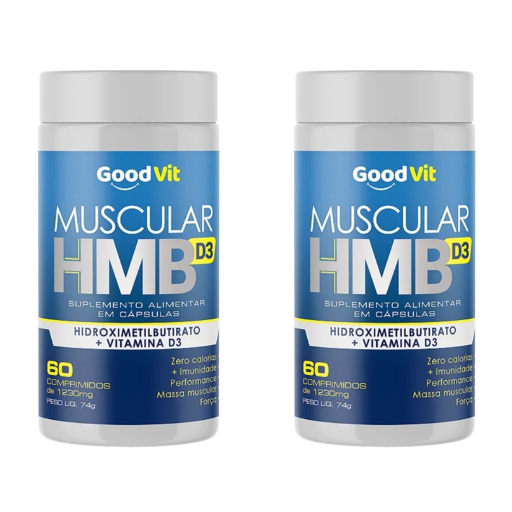 Muscular HMB D3 60 Cápsulas