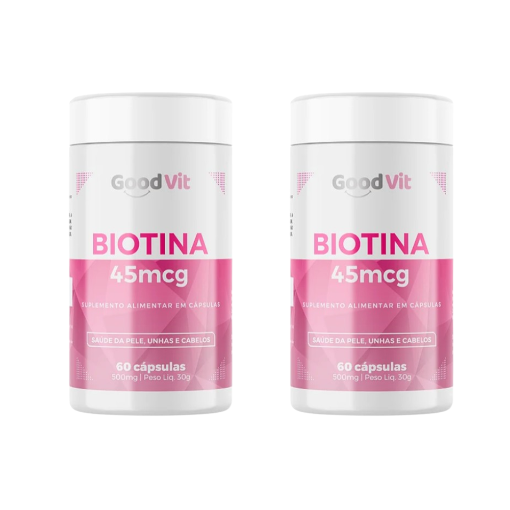 Biotina 45mcg 60 Cápsulas