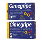 Cimegripe 20 Cápsulas - farmafine.com.br