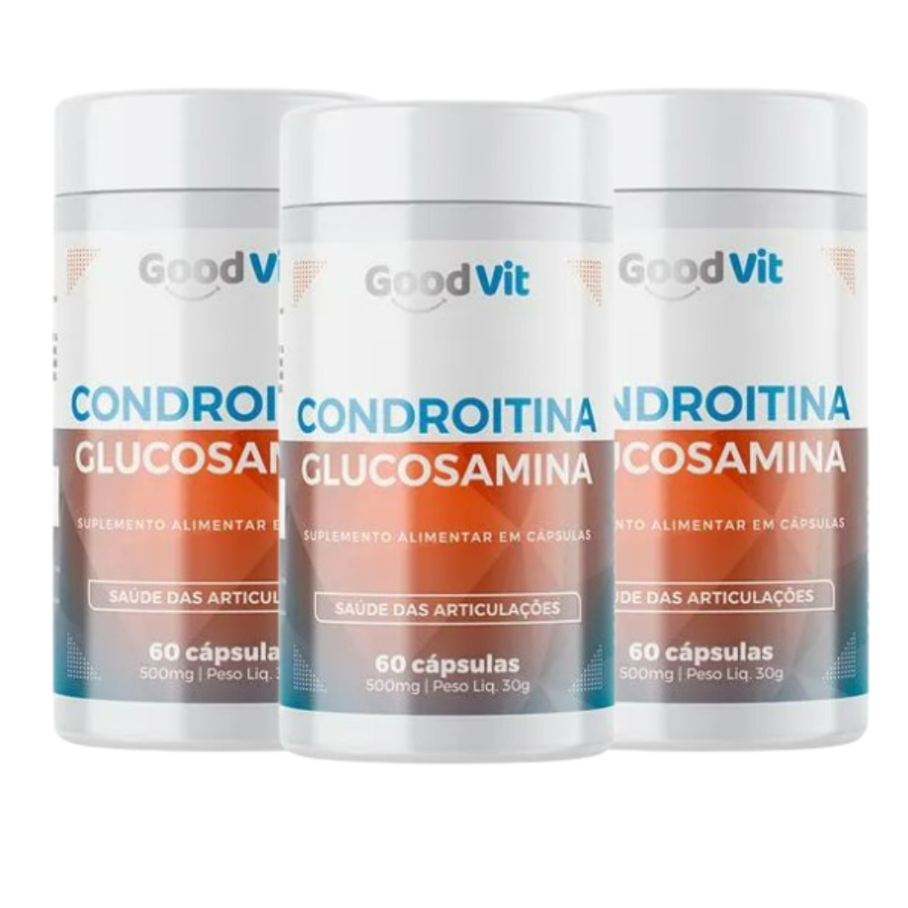 Condroitina + Glucosamina 60 Cápsulas
