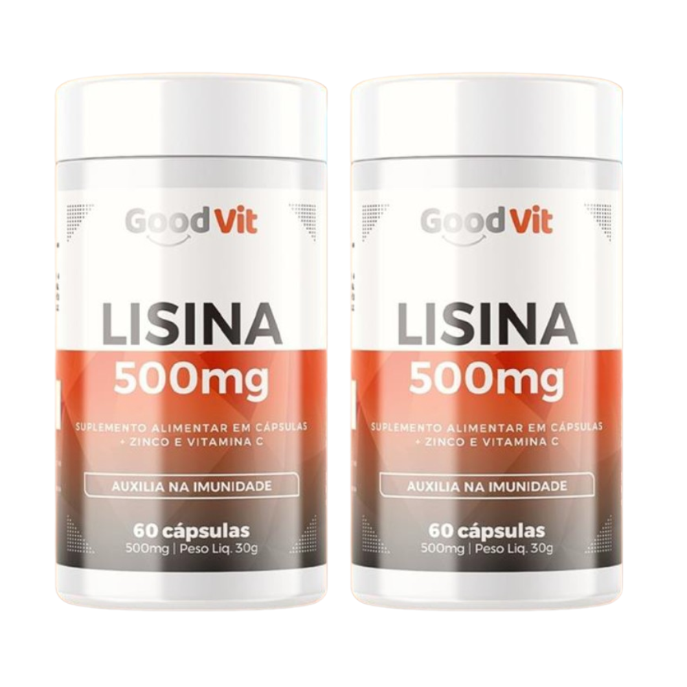 Lisina Composto 60 Cápsulas