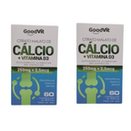 Citrato Malato de Cálcio + Vitamina D3 60 Cápsulas