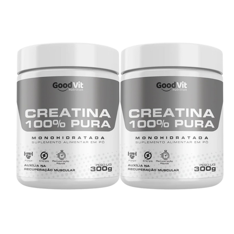 Creatina 100% Pura Pote 300g