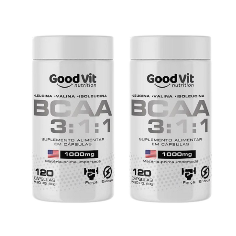 Bcaa 1000mg 120 Cápsulas