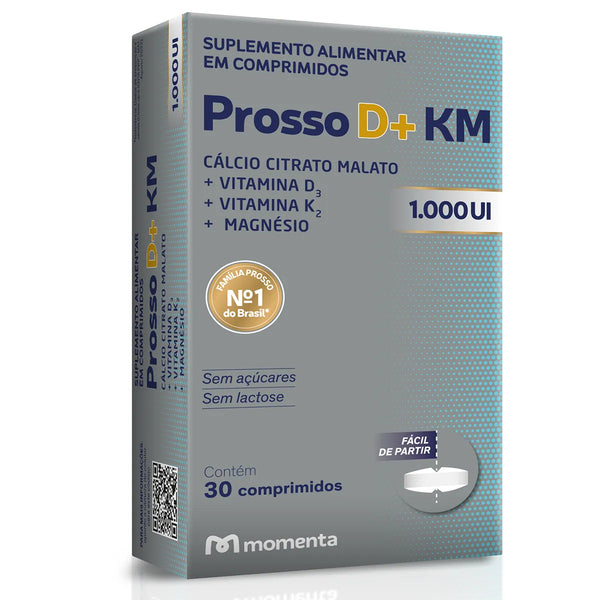 Prosso D+ KM 1000UI Eurofarma 30 Comprimidos