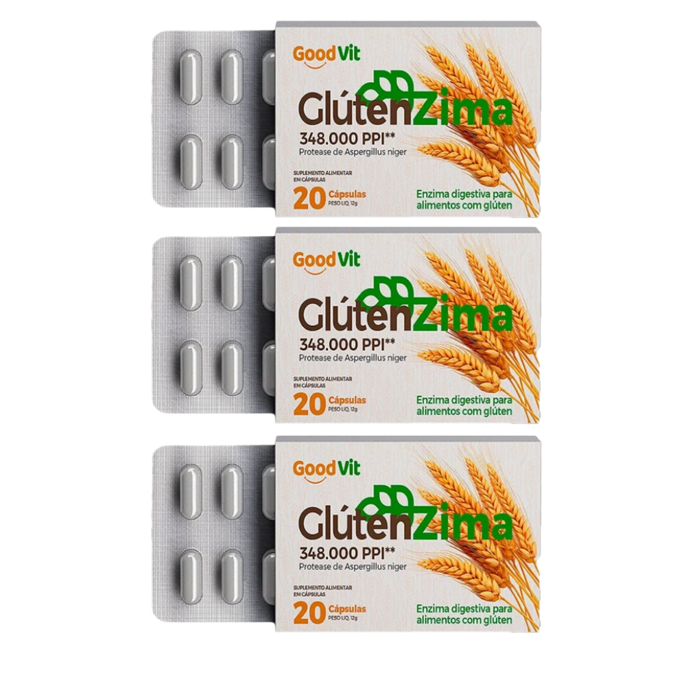 Glútenzima 20 Cápsulas