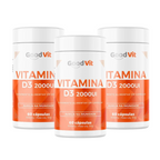 Vitamina D3 2.000UI 60 Cápsulas