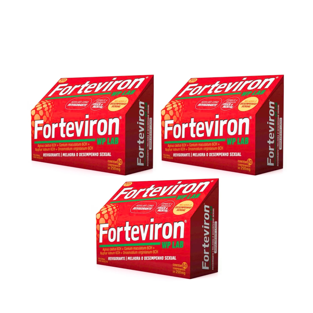 Forteviron 250mg 60 Comprimidos - farmafine.com.br
