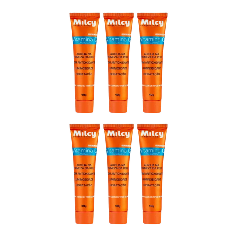 Milcy Facial - Sérum Colágeno e Vitamina C 40g - farmafine.com.br