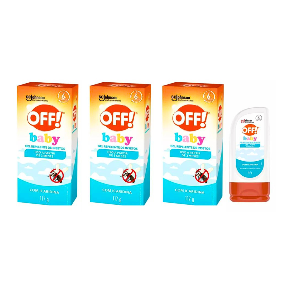 Repelente Gel Baby Contra Mosquito Da Dengue A Partir 3 Meses