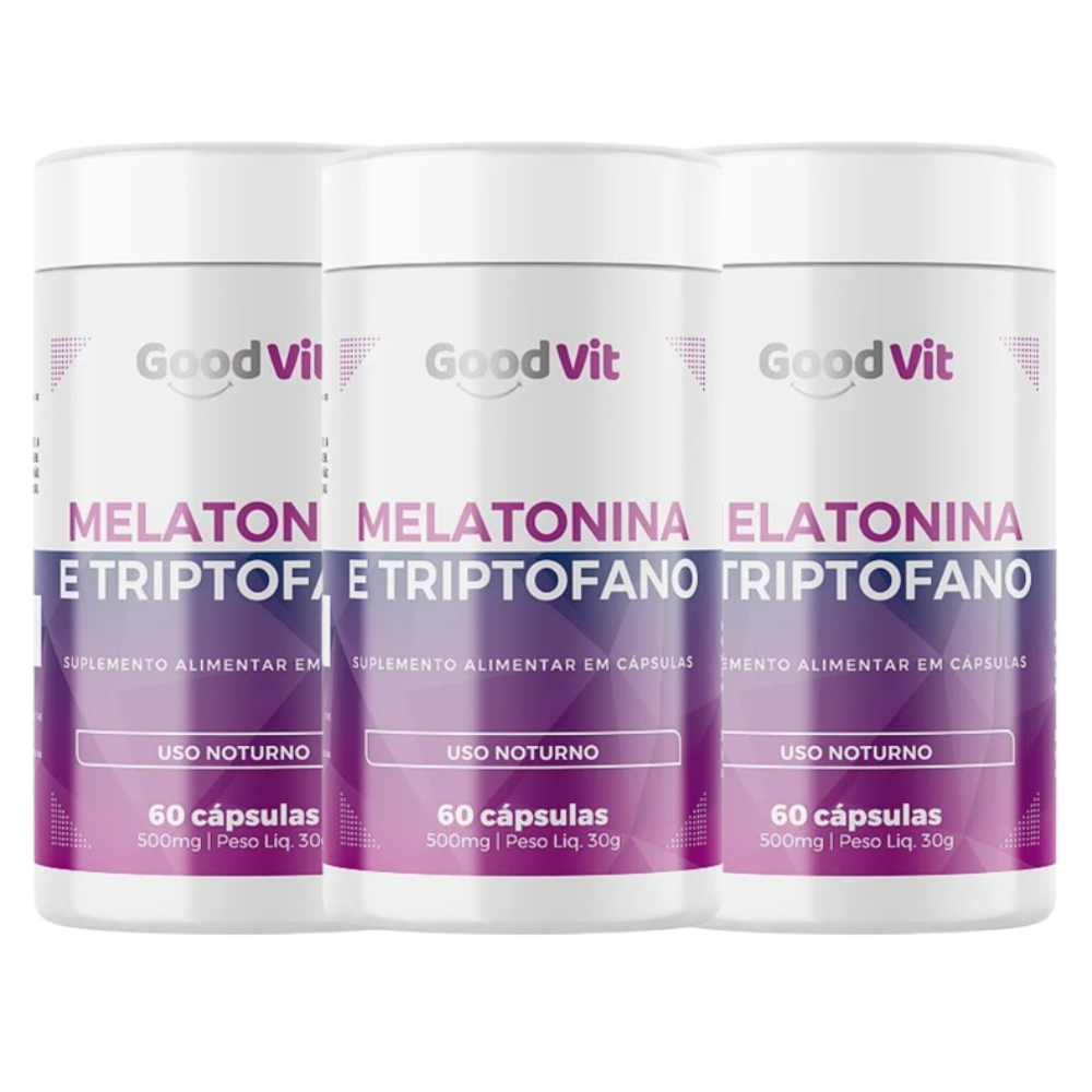 Melatonina + Triptofano 60 Cápsulas