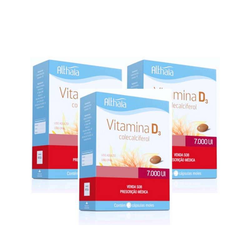 Vitamina D Althaia 7.000ui 30 Cápsulas